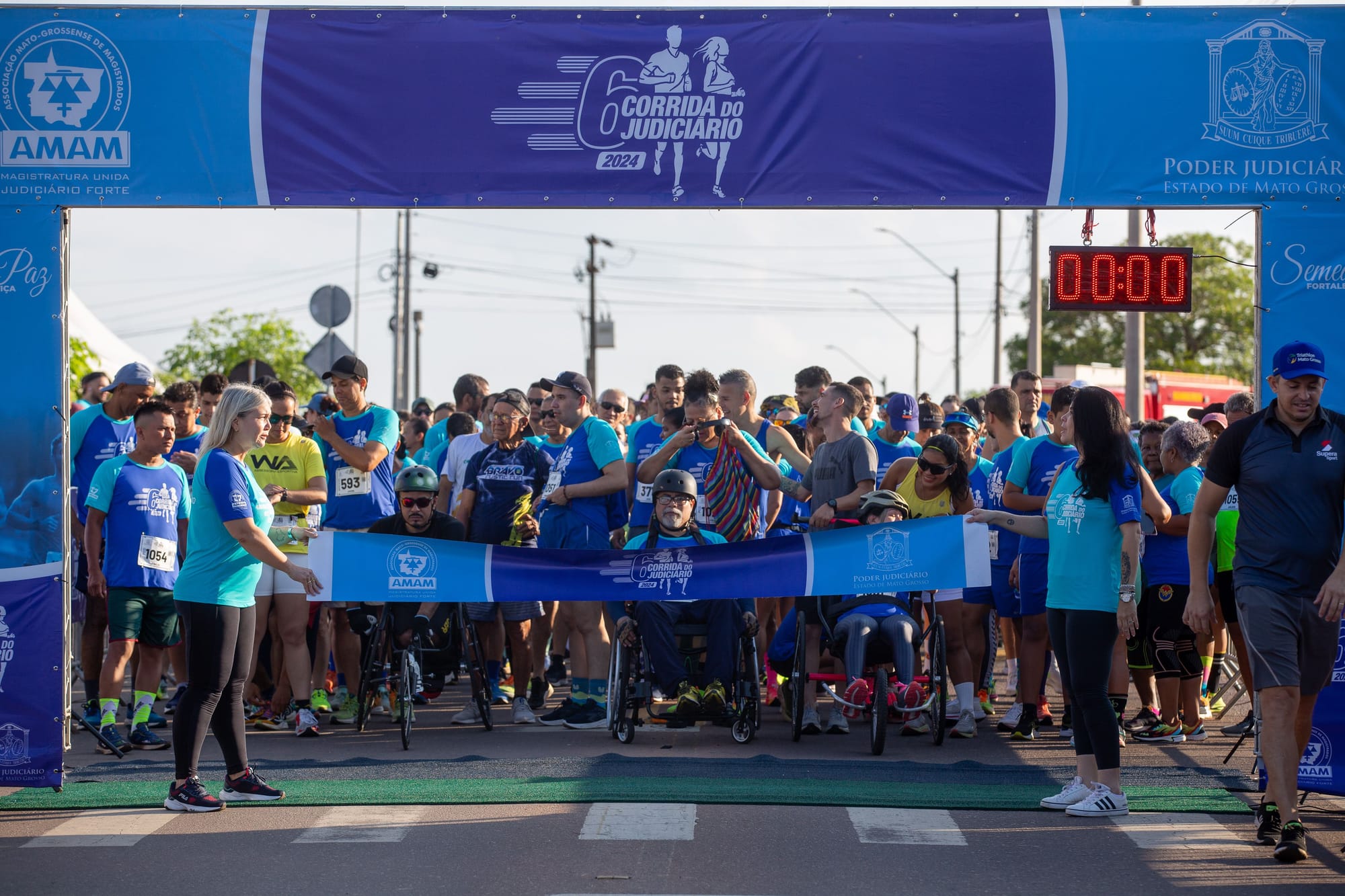 Mais de 1.000 atletas participam da 6ª Corrida do Judiciário