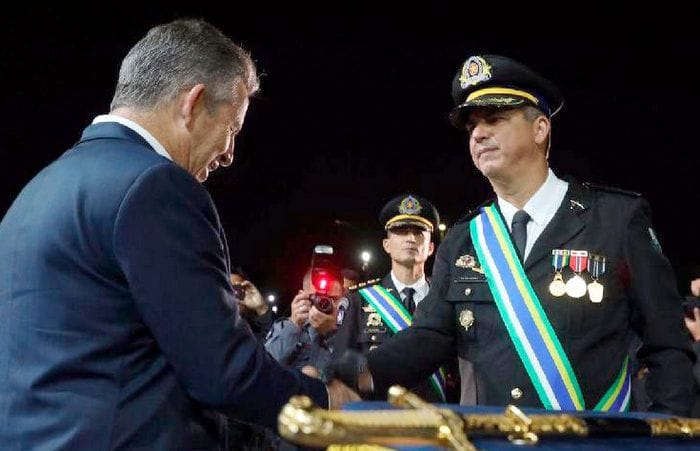Coronel Alexandre se despede da PMMT sem agradecer Mauro Mendes e critica falta de valorização