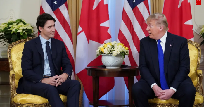 Trump janta com primeiro-ministro canadense, Justin Trudeau, em Mar-a-Lago