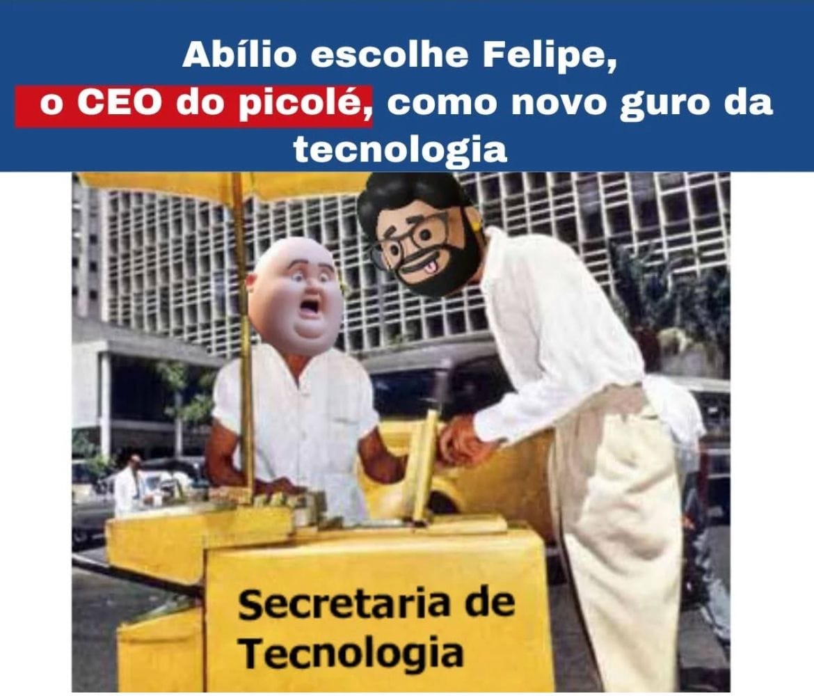 Prefeito Abílio Brunini escolhe administrador de picolés para a Secretaria de Tecnologia