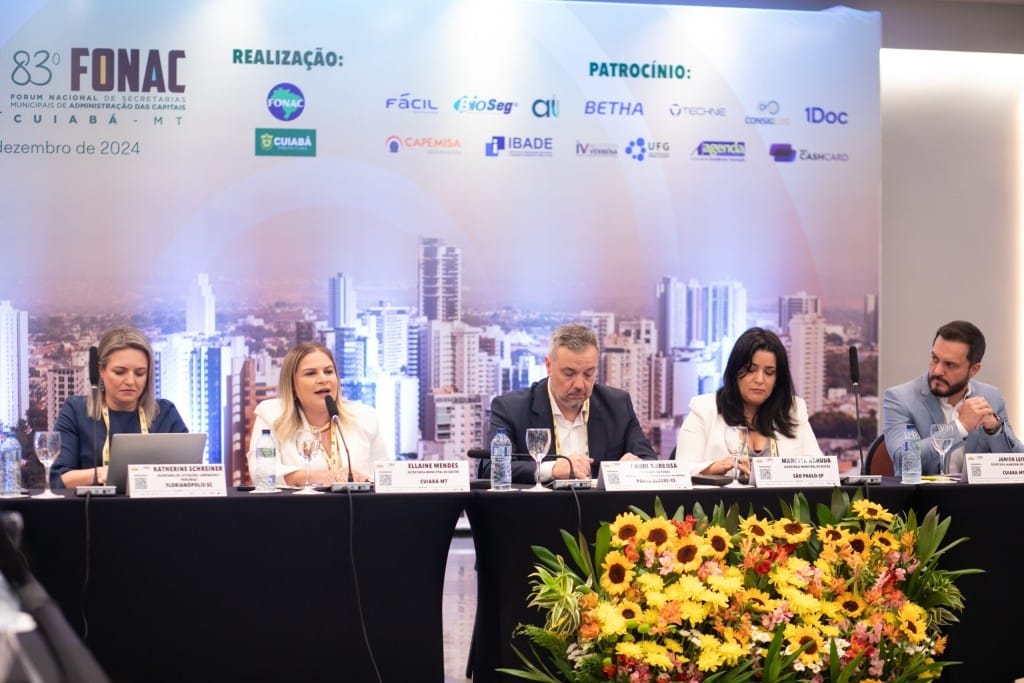 Em Cuiabá, Fórum Nacional das Secretarias Municipais de Administração destaca inovação e modernização