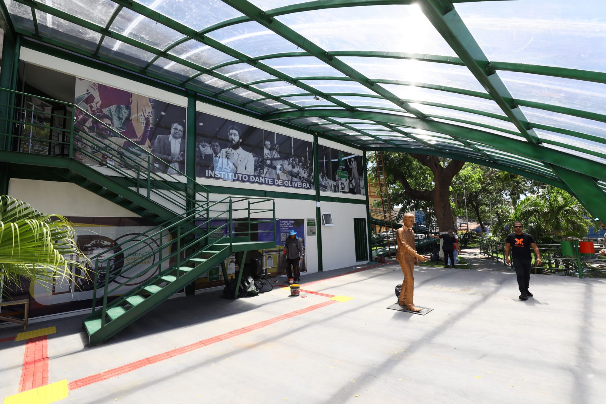 Prefeito Emanuel Pinheiro entrega a nova Praça Rachid Jaudy e o Instituto Dante de Oliveira nesta sexta-feira (20), às 9h