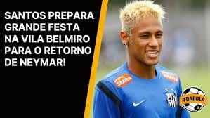 Santos prepara grande festa para a volta de Neymar
