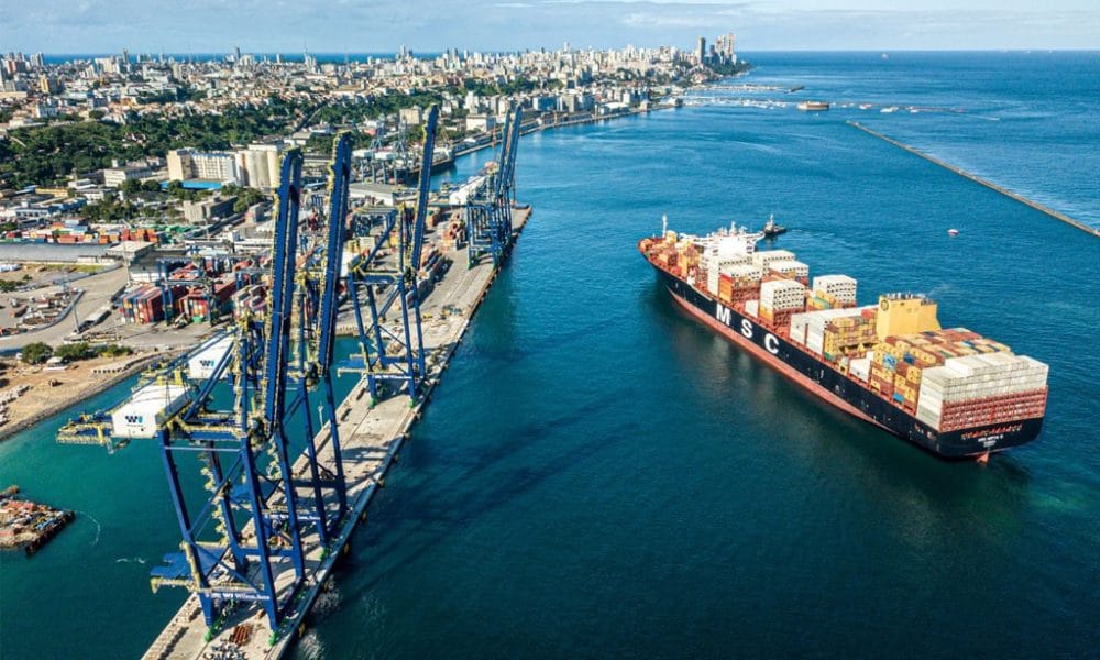 Exportações da Bahia totalizaram R$ 72,14 bilhões em 2024