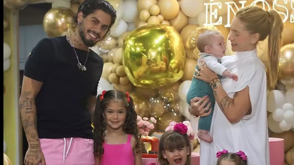 Virginia e Zé Felipe celebram aniversário da sobrinha Mavie e Thais Gelebein: ‘Vivaaa ‘