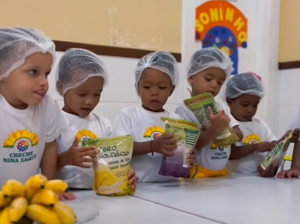 Agrosolidário promove bem-estar e saúde para crianças e adolescentes em Jaciara