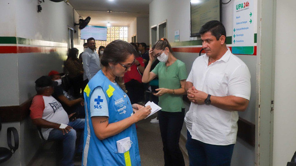 Técnicos do Ministério da Saúde visitam unidades de saúde de Várzea Grande 