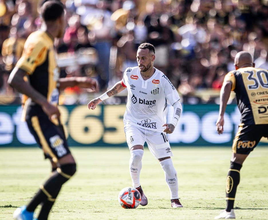 Neymar não brilha e Santos empata com Novorizontino pelo Paulistão