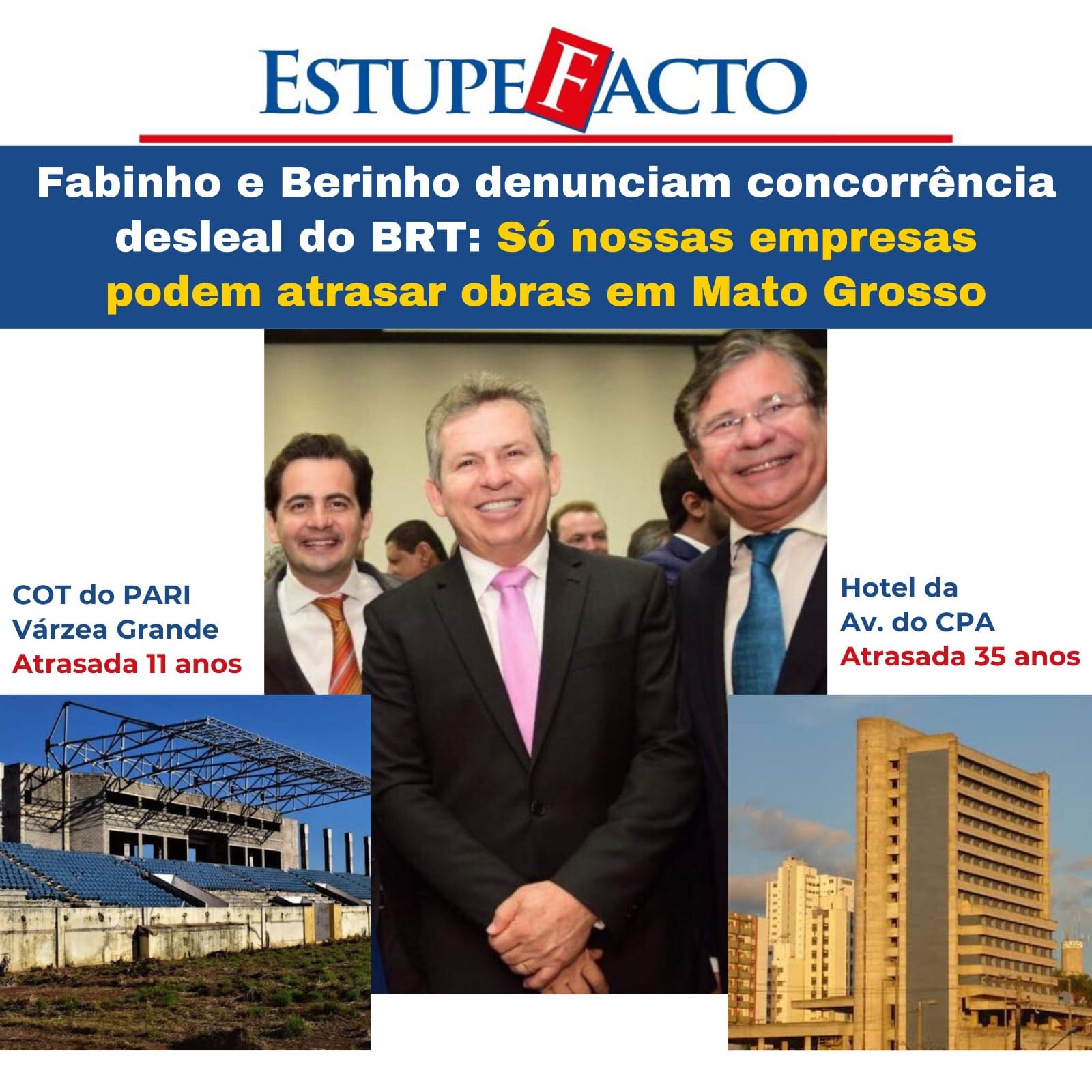 Mais uma capa de humor do Estupefacto