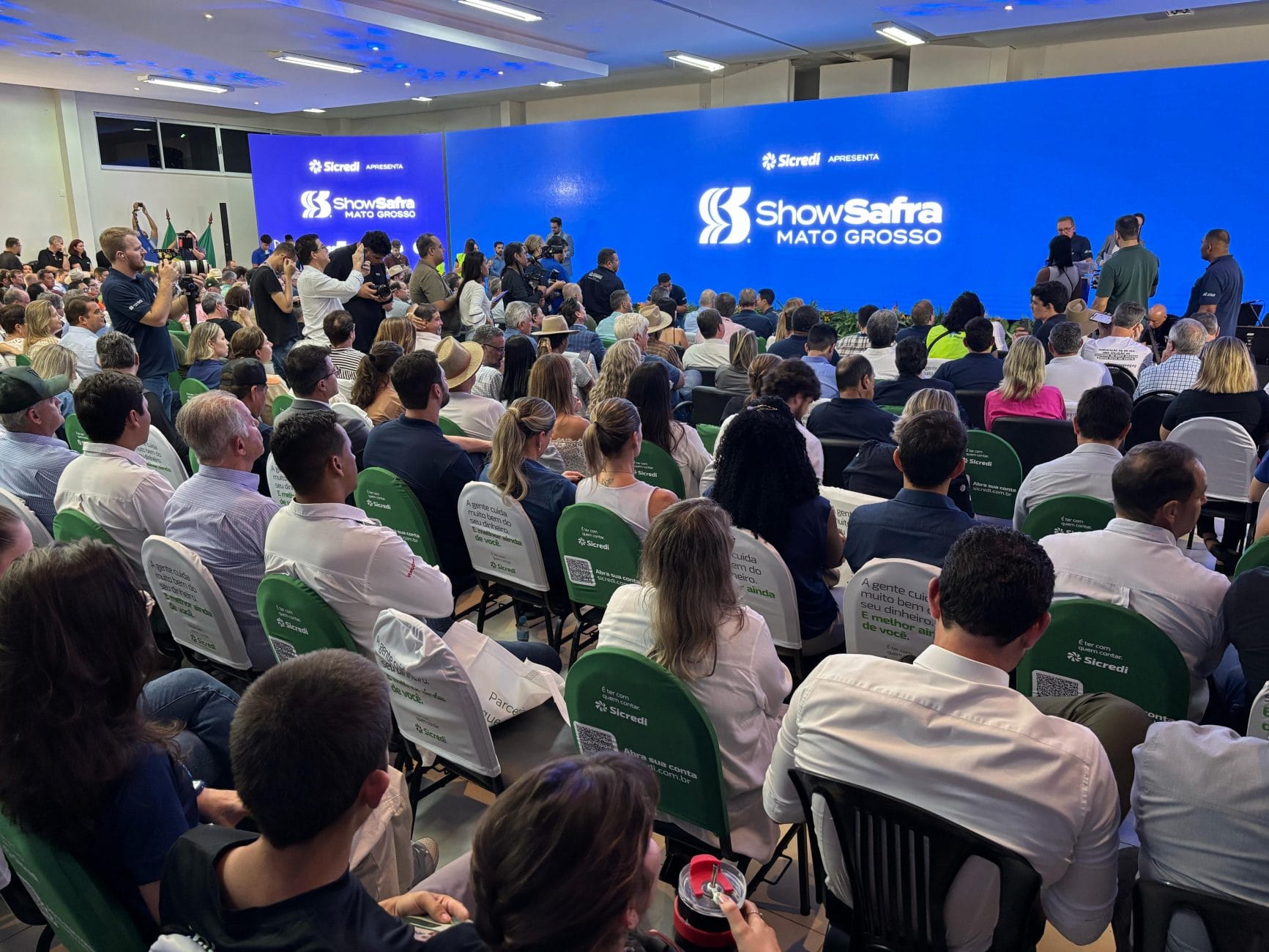 Show Safra Mato Grosso inicia com a presença de autoridades e mais de 525 expositores em 2025