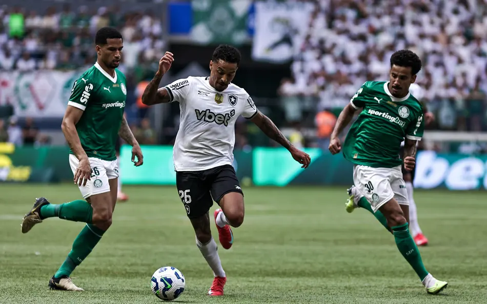 Palmeiras e Botafogo empatam no Allianz em estreia no Brasileirão