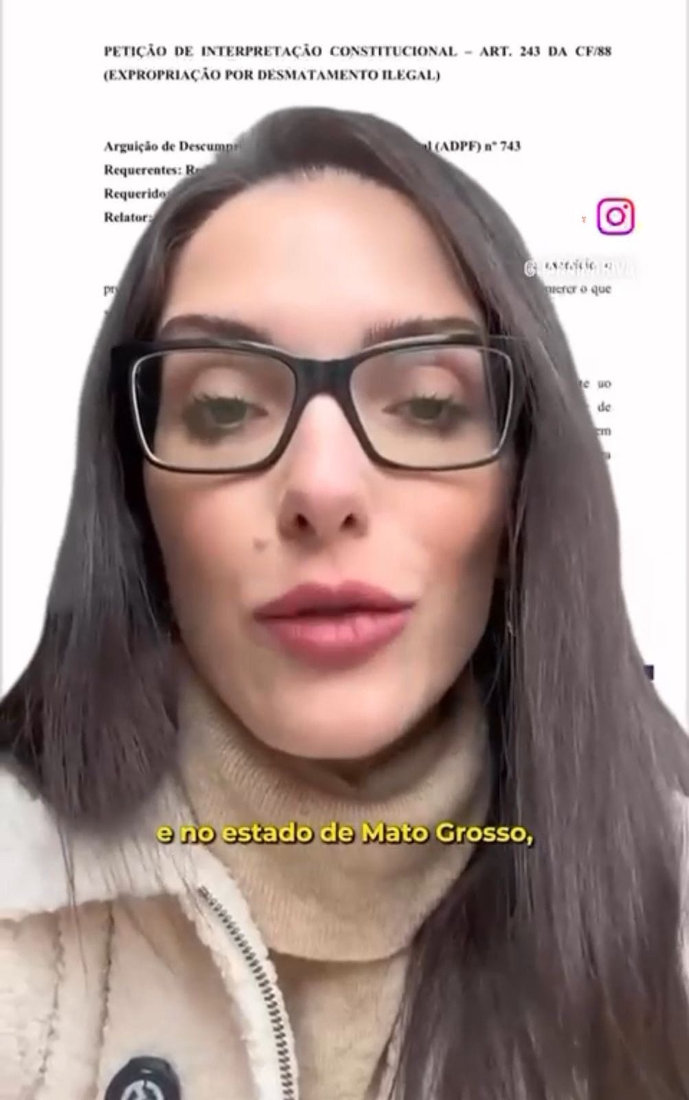 Janaína Riva detona governador Mauro Mendes por plano de expropriação de terras: “É o Brasil trocando justiça por um GPS desatualizado”