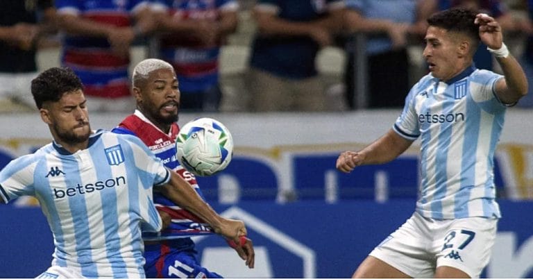 Fortaleza estreia na Libertadores com derrota para o Racing no Castelão