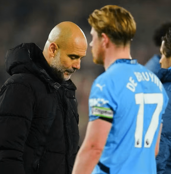 Guardiola sobre a saída de De Bruyne: As portas estão abertas para o resto da vida