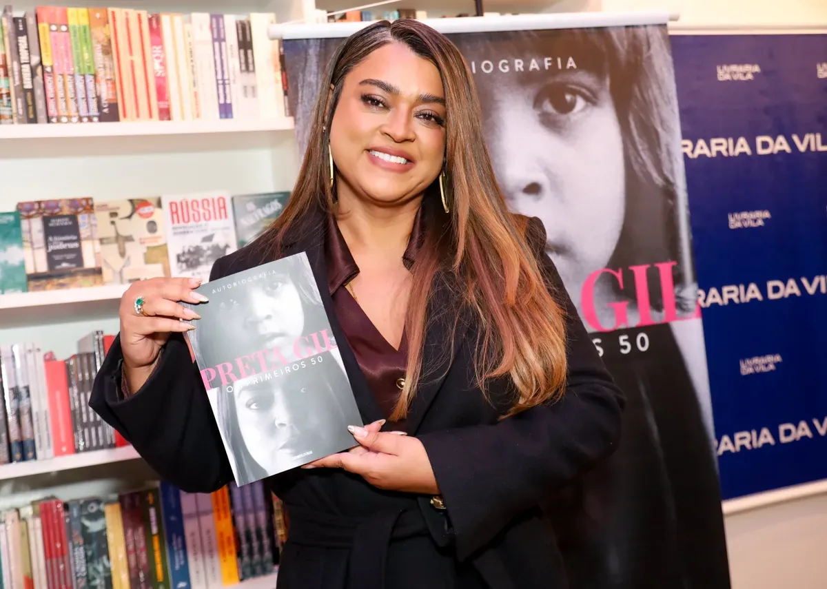 Autobiografia de Preta Gil é livro mais vendido em lista de plataforma