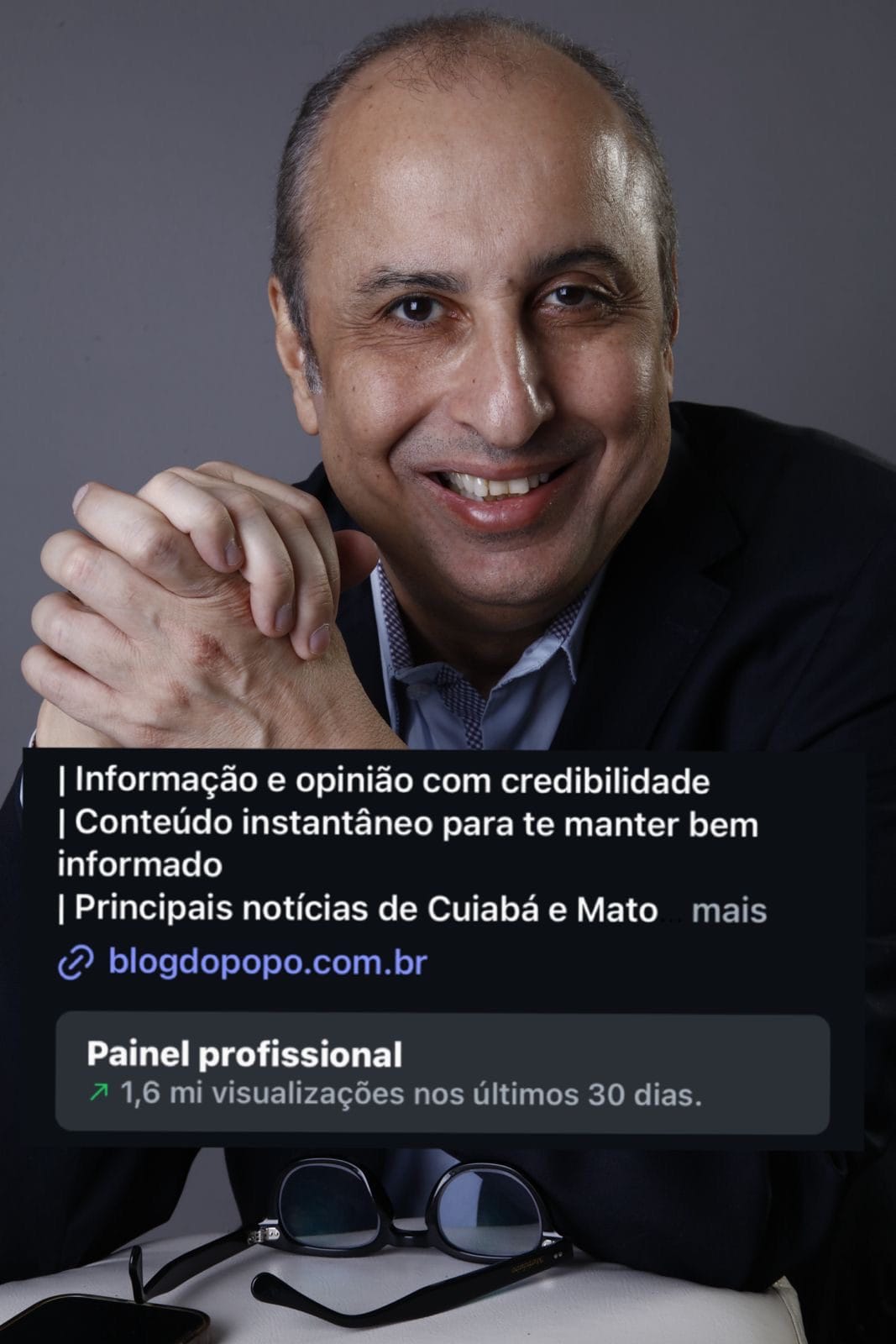 🚀 Blog do Popó explode no Instagram com 1,6 milhão de visualizações orgânica — rumo aos 2 milhões! 🚀