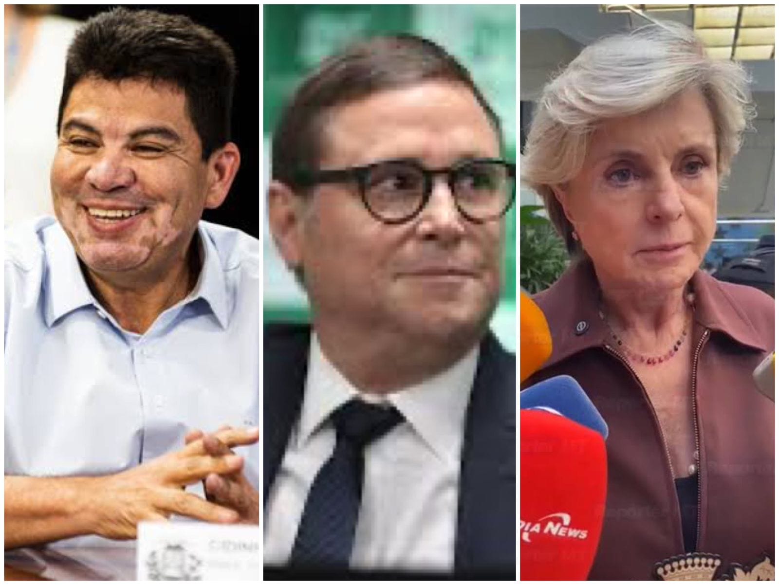 Os sem votos e sem povo: Carvalho, Cidinho e Buzetti vivem de adular Blairo para tentar se manter na política