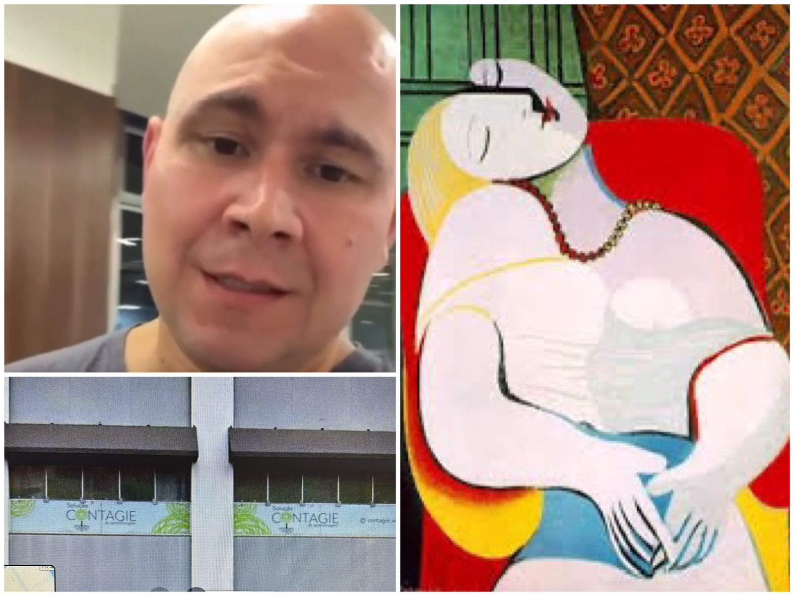 Abílio se assusta com o Picasso em livro da Secretaria de Educação de Cuiabá; empresa já atende Mauro Mendes desde 2024