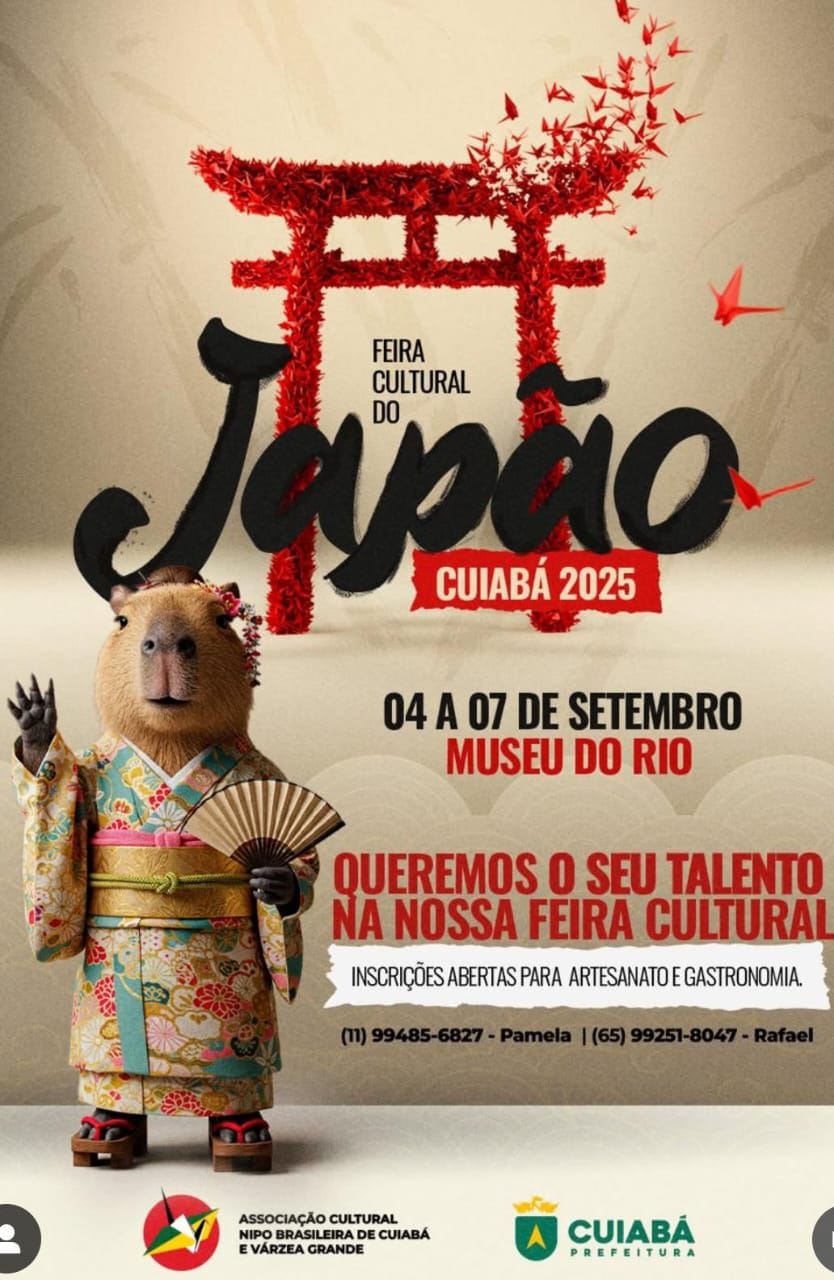 Sócia de adjunta de Turismo da Prefeitura aparece organizando Feira Cultural do Japão em Cuiabá e mistura público com privado vira escândalo