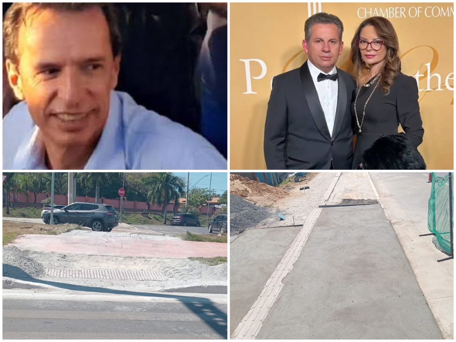 Exclusivo: Calçada esfarelando em obra da mega empreiteira Guaxe expõe elo em consórcio com Virgínia Mendes