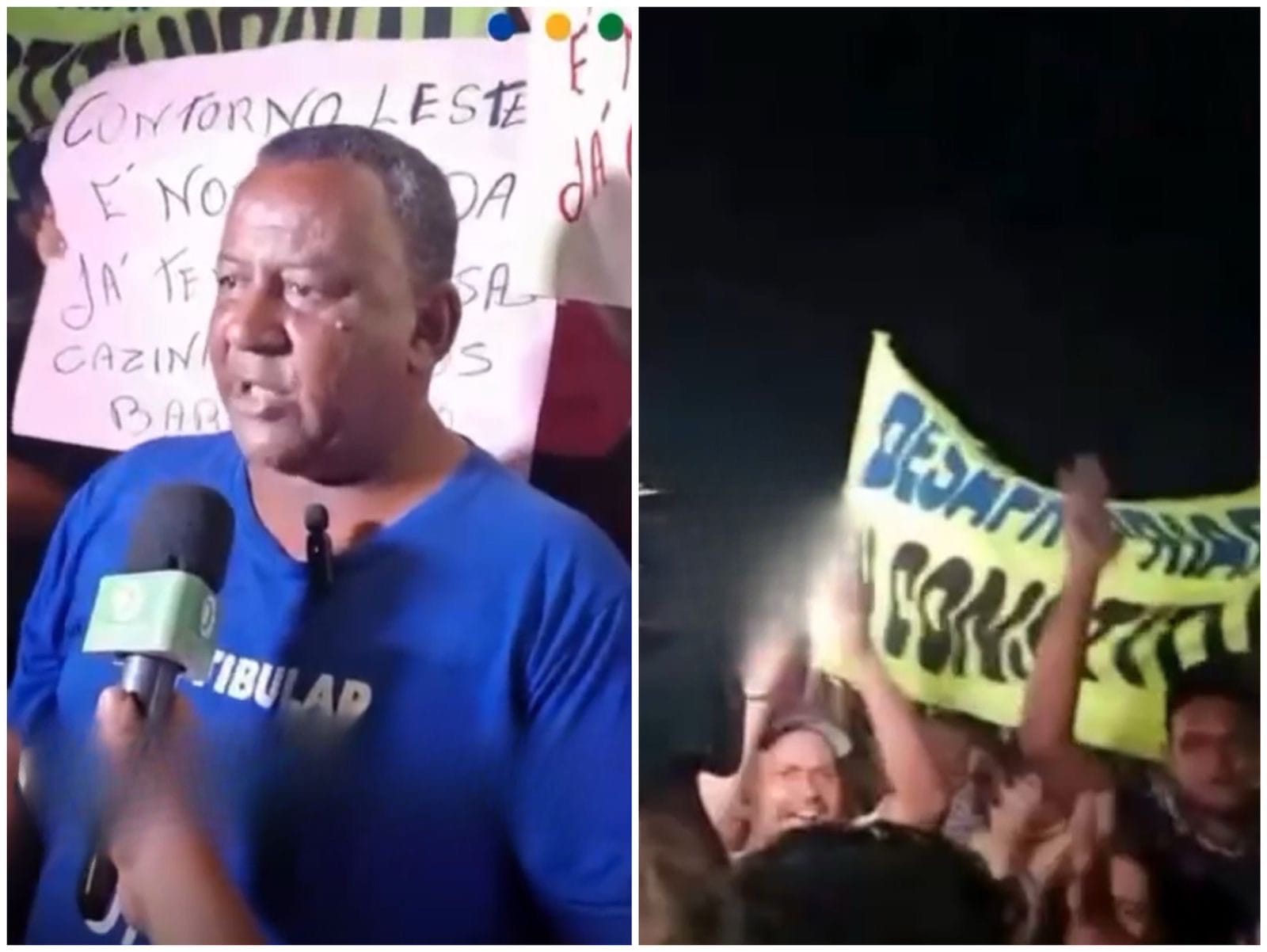 🔥 Moradores do Contorno Leste erguem barreira com fogo e cobram Abílio: “Honre a palavra dada”