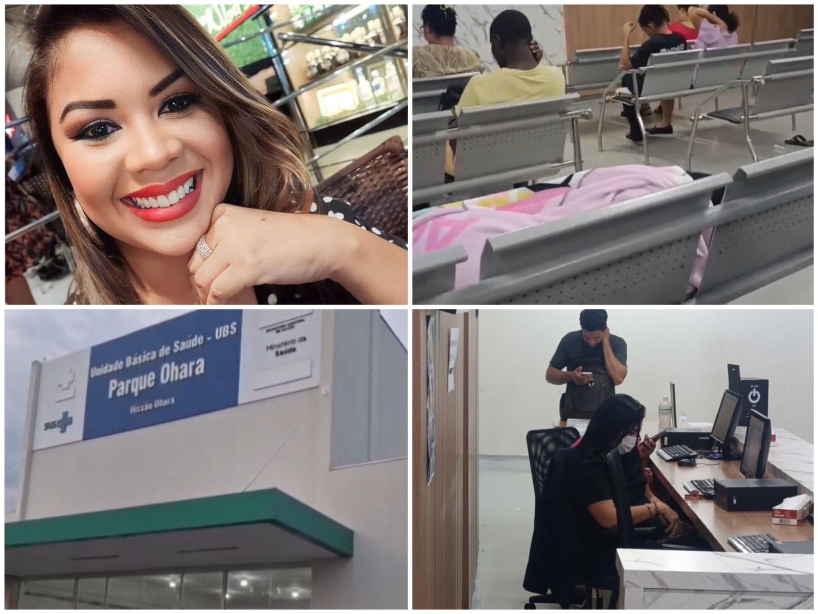 Pacientes de risco ficam deitados em bancos enquanto funcionários mexem no celular; hospitais com infiltração, aparelhos enferrujados e até insetos nas enfermarias — influencer Giselly Fortes escancara o caos da saúde em Cuiabá