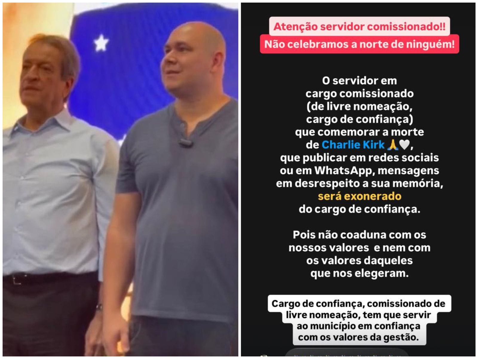 Abílio usa tragédia para lacrar: censura servidores e inventa factoide com morte de americano.