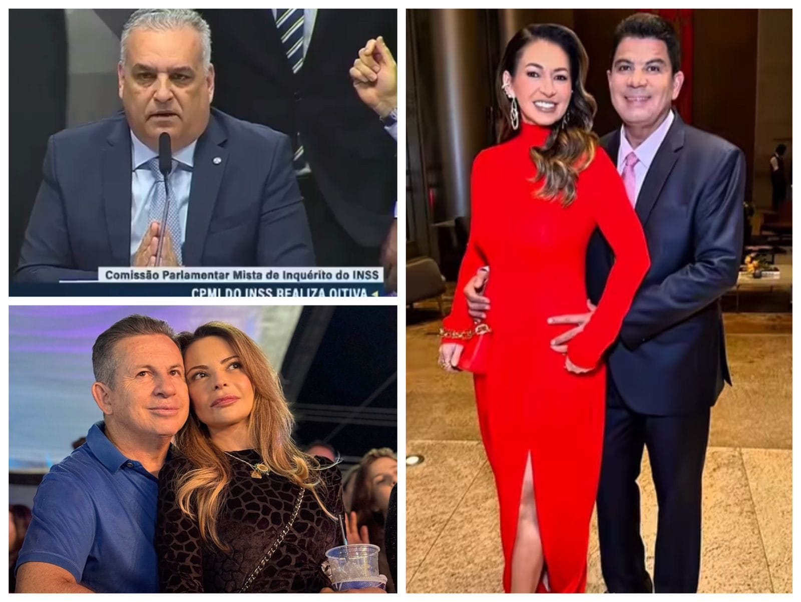 De colunas sociais ao olho do furacão: Cidinho Santos e Mauro Mendes aparecem em denúncia da CPI do INSS
