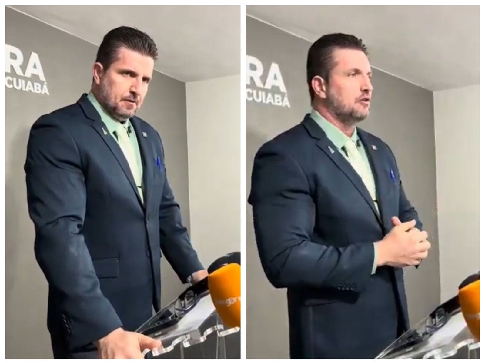 Ranalli cobra duro Mauro Mendes: “Pare de cuidar do Parque dos Bilionários e venha resolver o arremedo de obra do BRT na Avenida do CPA”