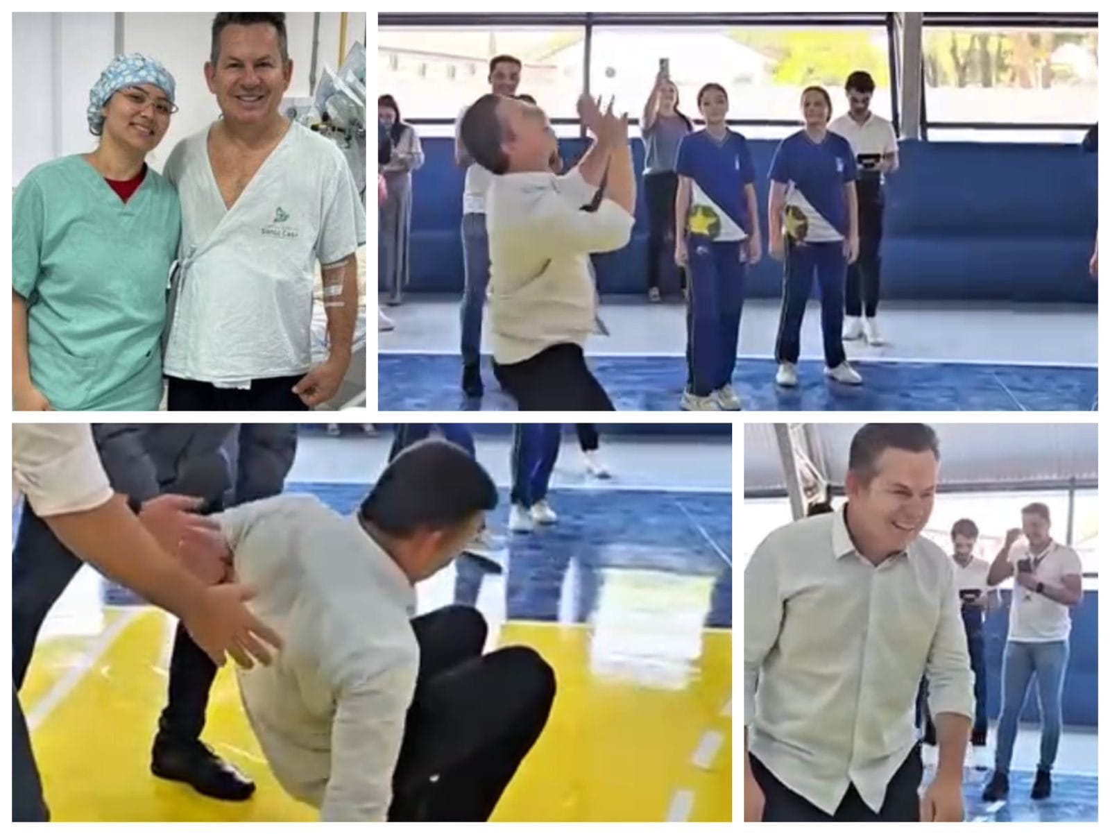 💥 Após ser citado na CPI dos roubos do INSS por presença em festa de alvo da PF, Mauro Mendes “cai” no parque — quebra quatro costelas e um mês depois já está jogando vôlei.