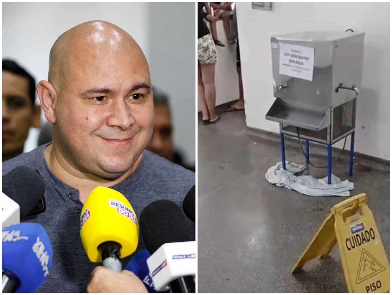 UPA Pascoal Ramos revela caos da saúde de Abílio: horas de espera, falta de remédio e nem água para o povo no calor de Cuiabá