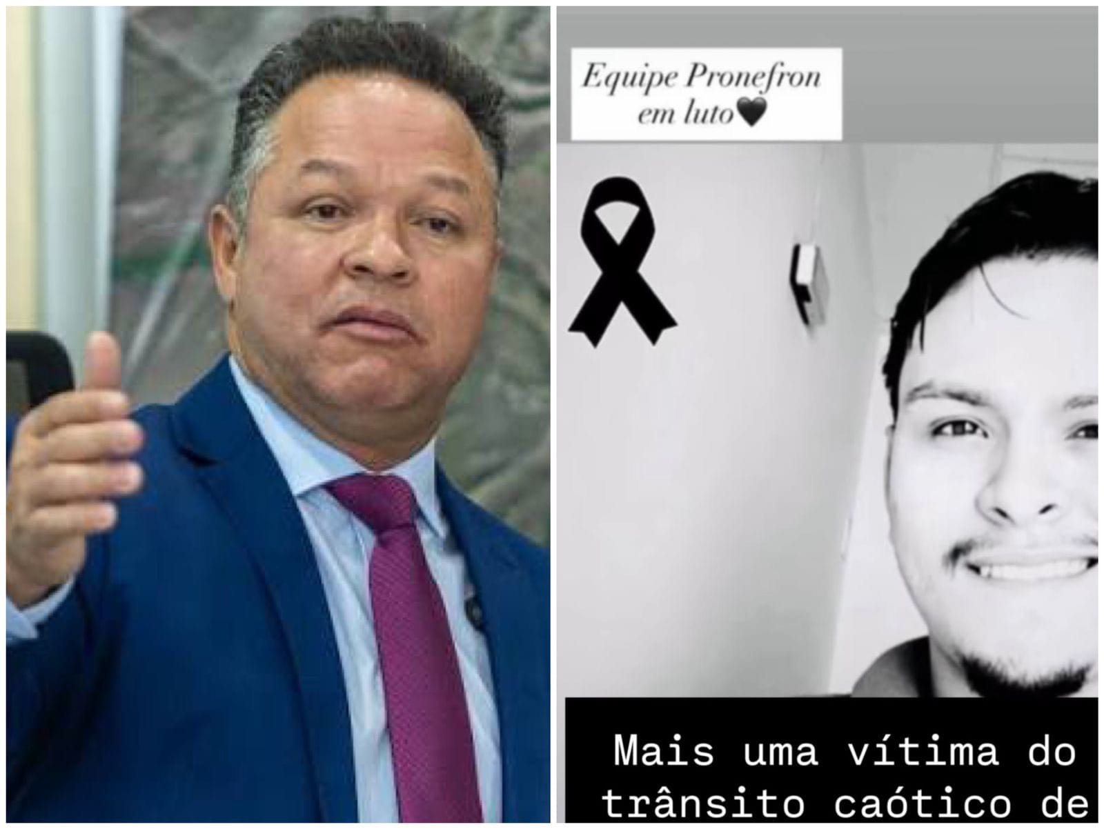 Hipocrisia no poder: Cláudio Ferreira se cala diante da morte no trânsito que antes usava como discurso