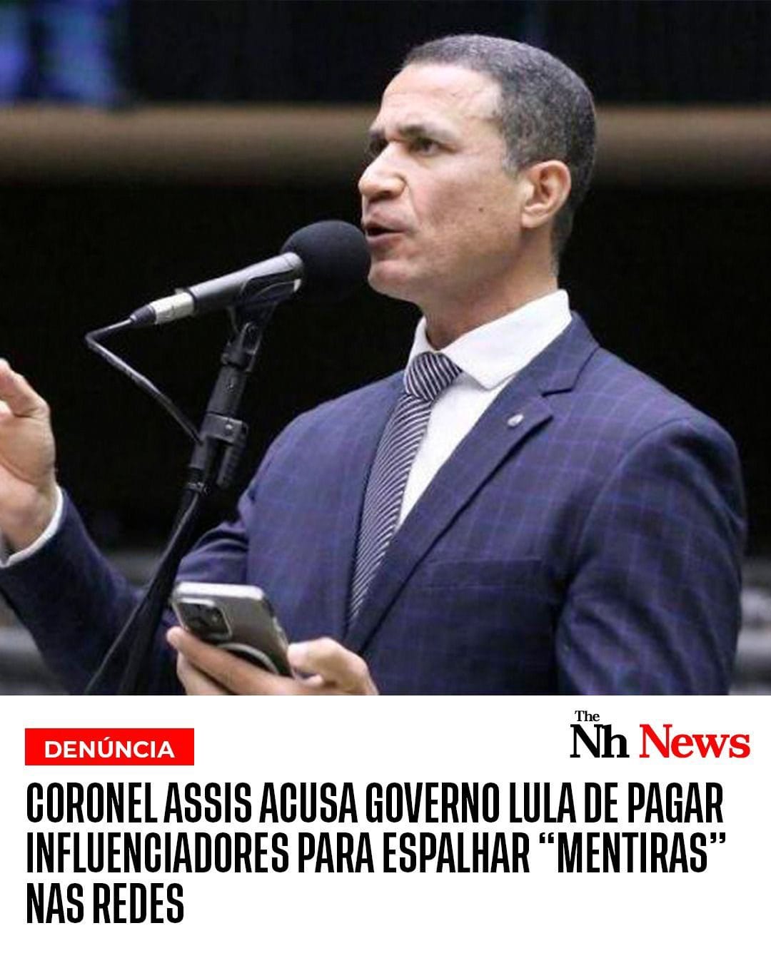 👉 Coronel Assis acusa o governo Lula de pagar influenciadores, mas esquece que seu aliado Abílio Brunini faz o mesmo em Cuiabá