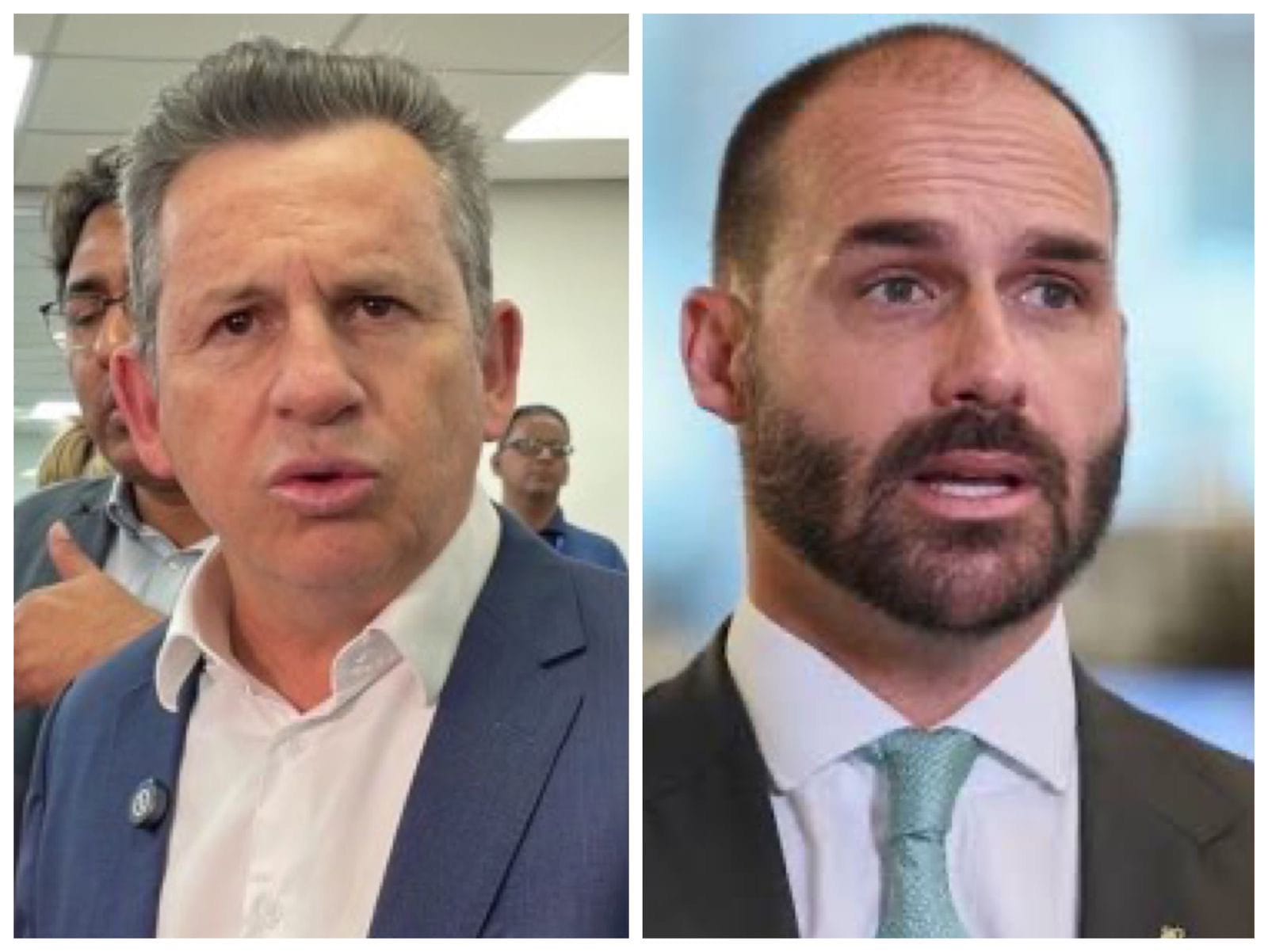 Mauro Mendes ameaça pular do barco bolsonarista quando começa a afundar — e ainda chama Eduardo Bolsonaro de louco: oportunismo clássico do governador.