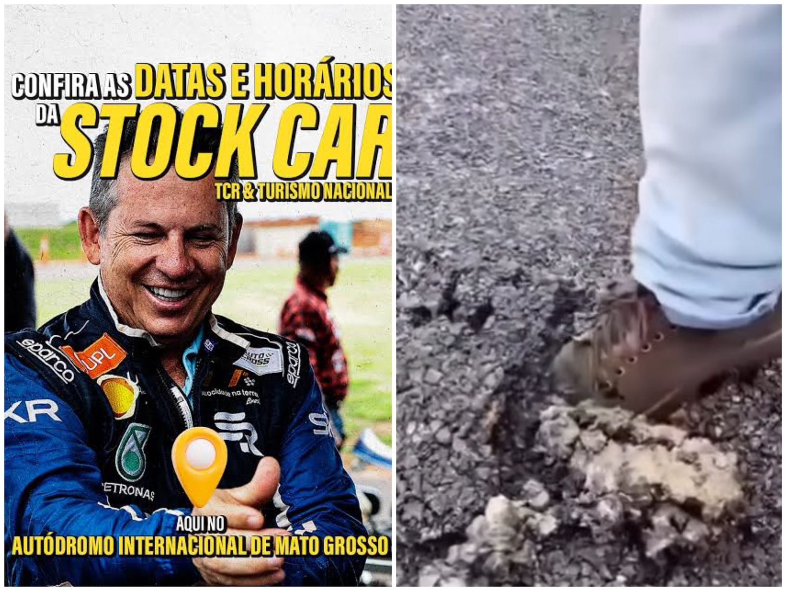 “Autódromo de luxo para os bilionários, rodovia derretendo para o povo: a Matemática Social do Governo Mauro Mendes”