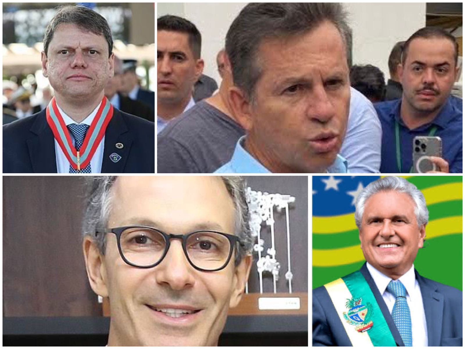 Governadores da direita se reúnem em Mato Grosso e alimentam suspeita de conspiração política contra o clã Bolsonaro