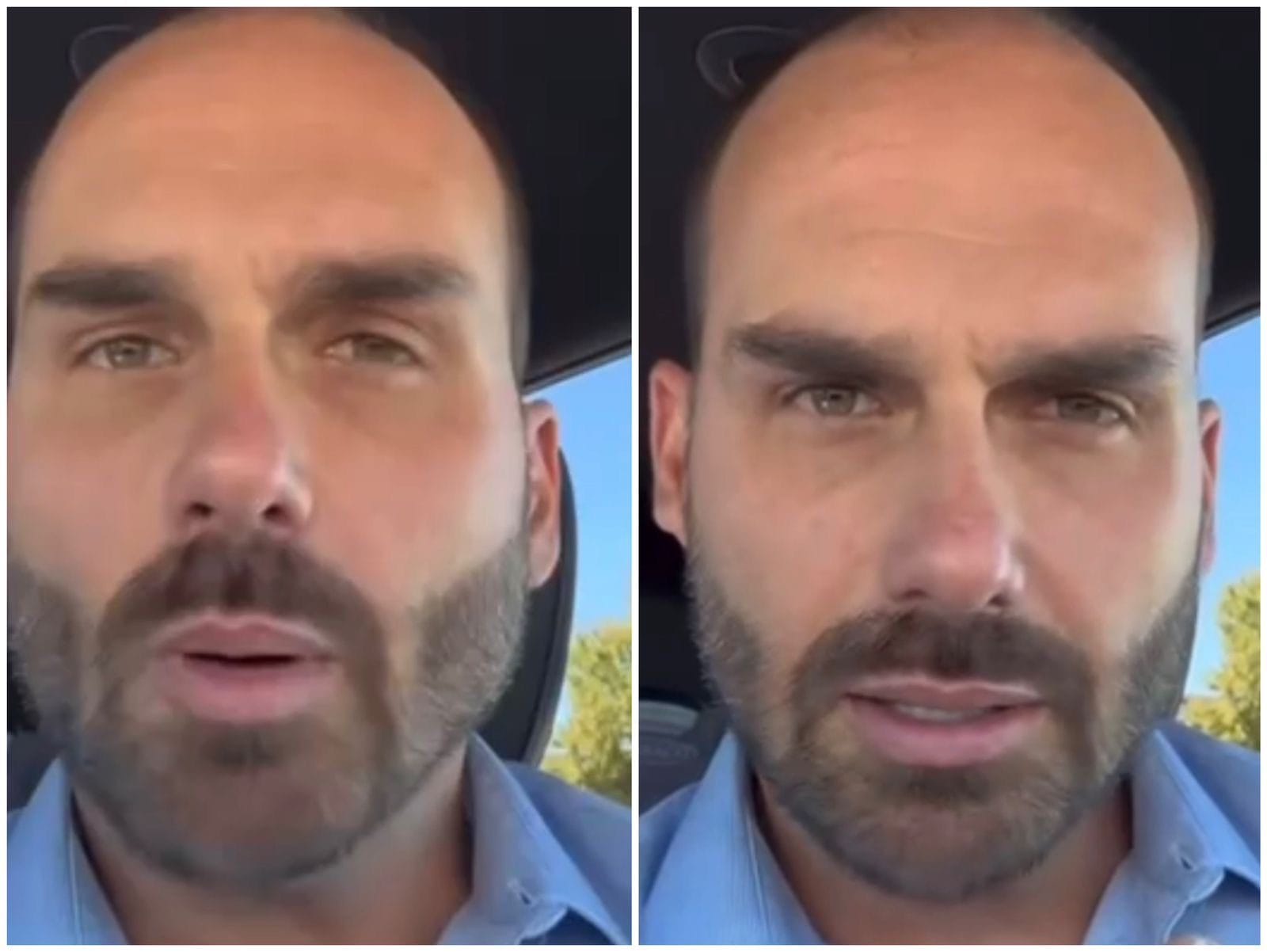 Eduardo Bolsonaro volta ao ataque e chama Mauro Mendes de “homem de geleia”; deputado já havia chamado o governador de “bosta, covarde e frouxo”