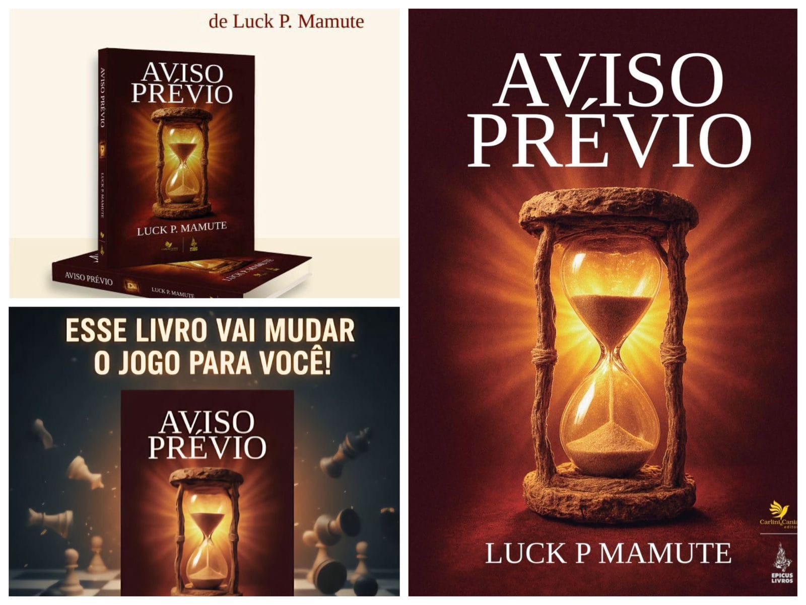Romance “Aviso Prévio”, de Luck P. Mamute, promete emocionar o Brasil em lançamento especial em Cuiabá