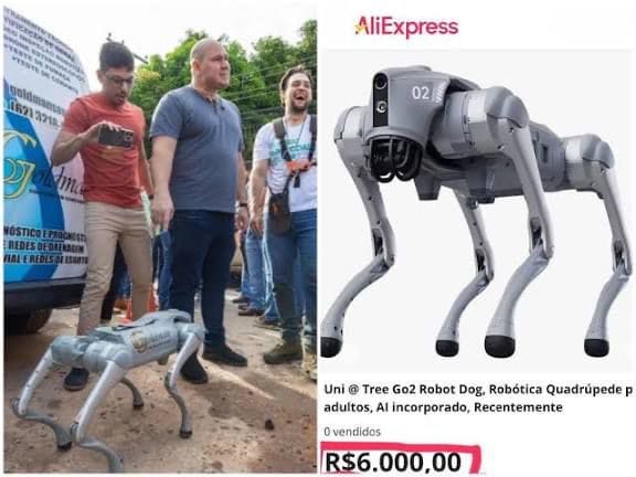 Depois do cachorro robô de R$ 2 milhões, os alagamentos ficaram piores: Abílio perdeu o robô, perdeu o controle e a cidade virou piscina