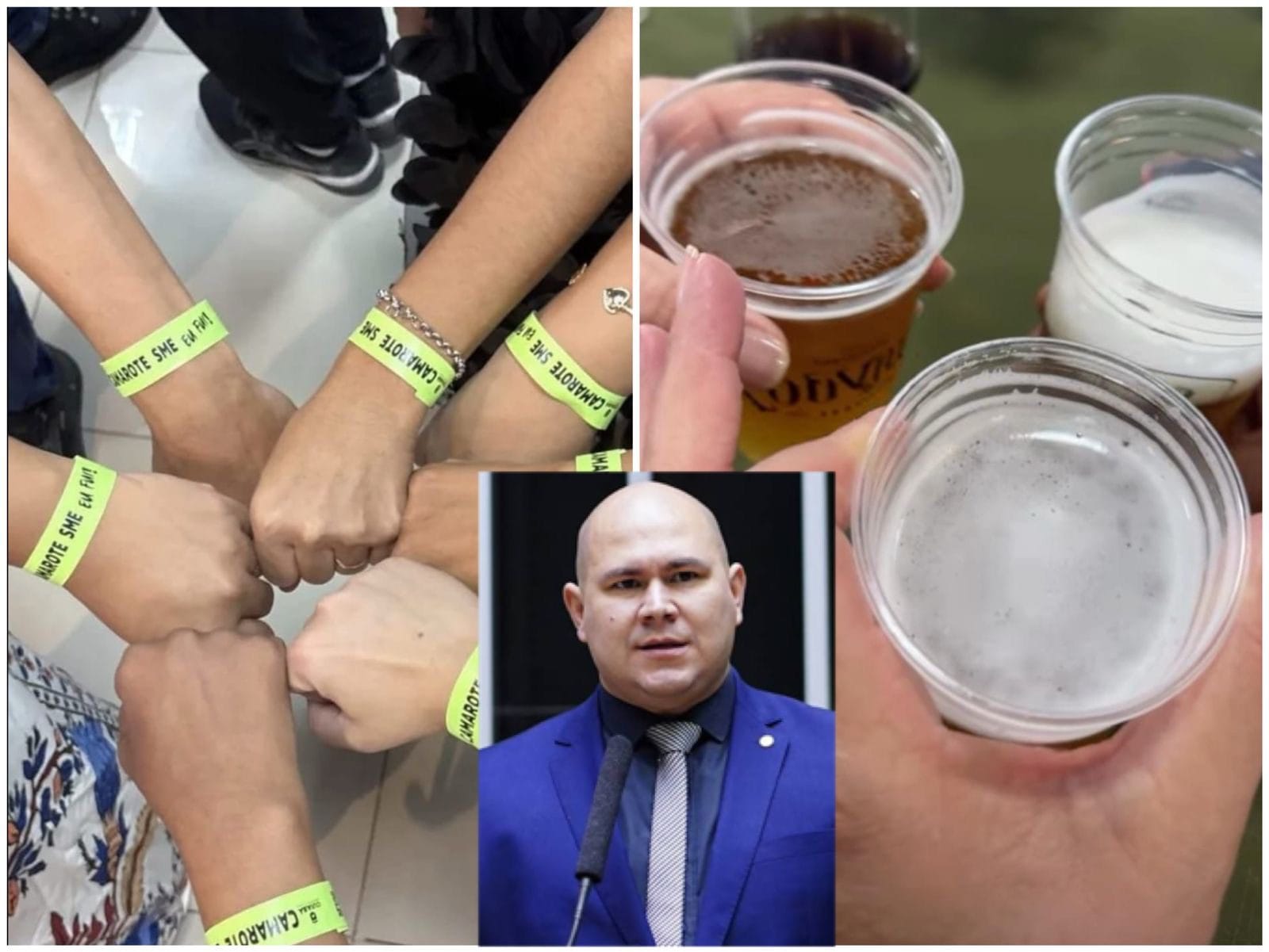 Secretário Amauri tenta negar a farra da cervejada em horário de expediente — gestão Abílio Brunini escorrega na incoerência