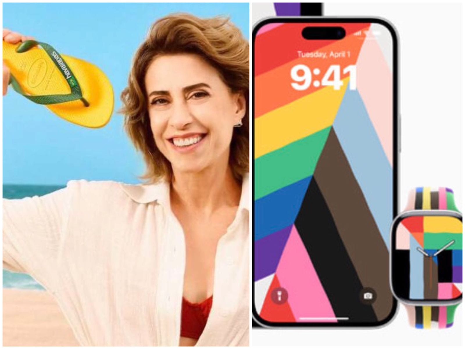 Direita radical surta com sandália, mas vai ter coragem de jogar iPhone no lixo? Apple lança coleção Orgulho LGBTQ+