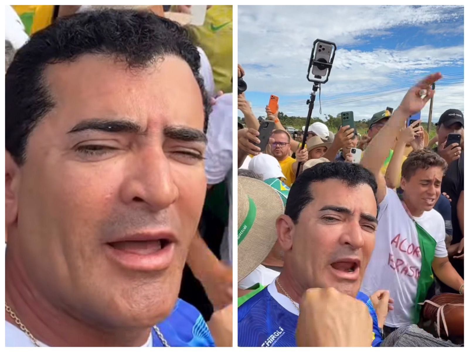 Deputado sem bandeira, Eliseu Nascimento corre atrás de holofotes na moda bolsonarista