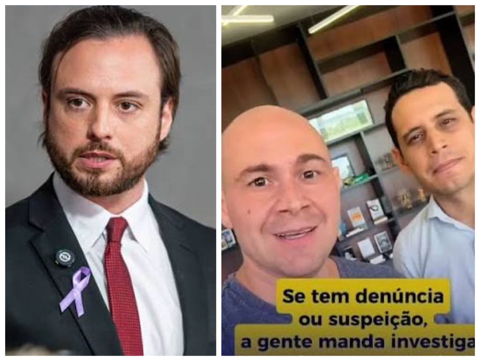 Vereador Daniel Monteiro corre Câmara Municipal colhendo assinatura para abrir CPI contra secretário de Abílio Brunini, William Campos