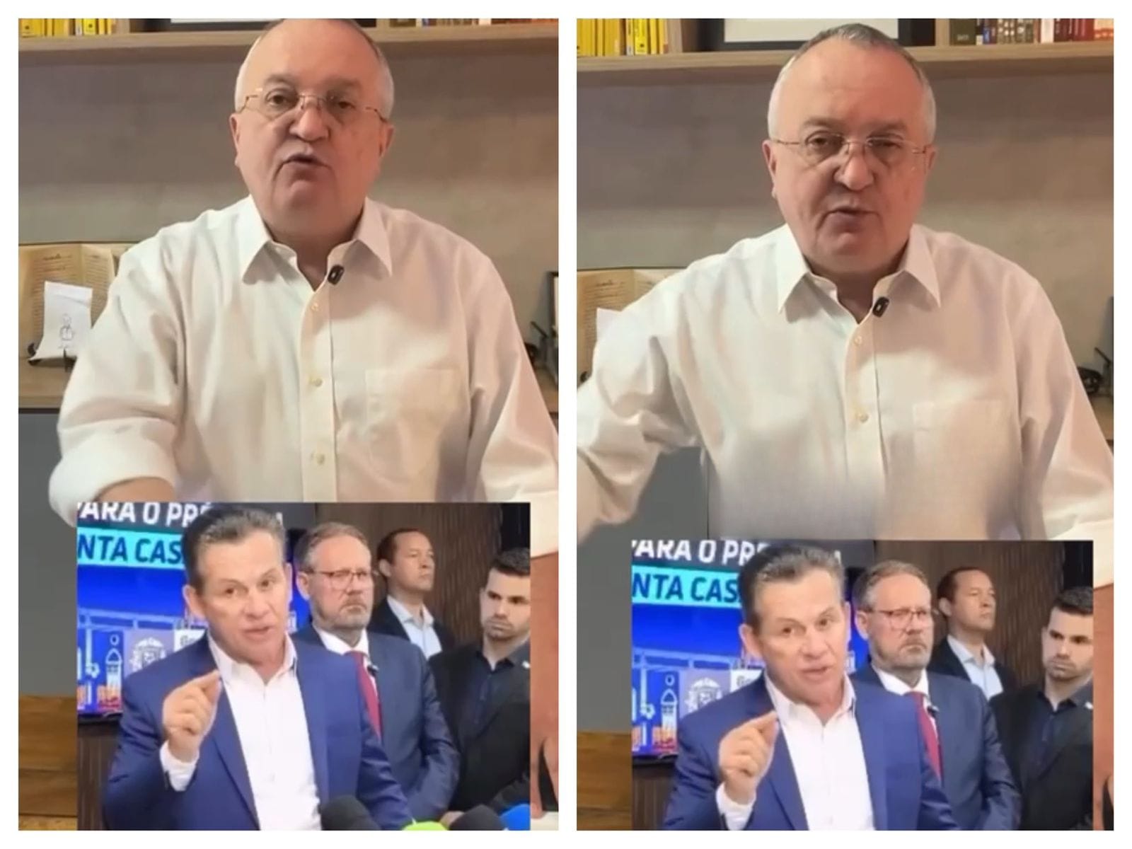 Pedro Taques Afirma que Mauro Mendes “panhou” o Recurso da Oi e Desafia Governador a Processá-lo