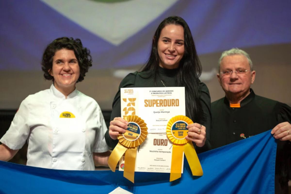 Mundial do Queijo homenageia Raquel Cattani com seu nome em premiação