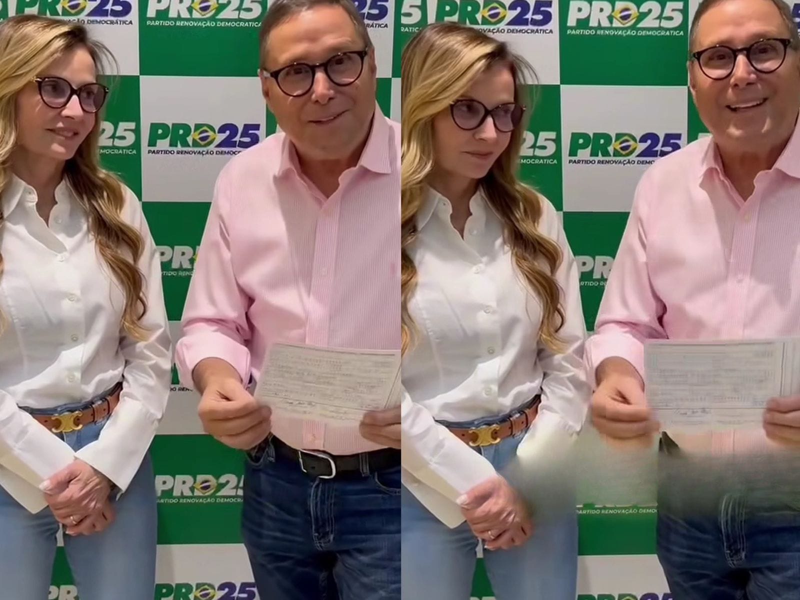 Empresário Maurinho Carvalho anuncia filiação da esposa, Mônica Carvalho, ao PRD