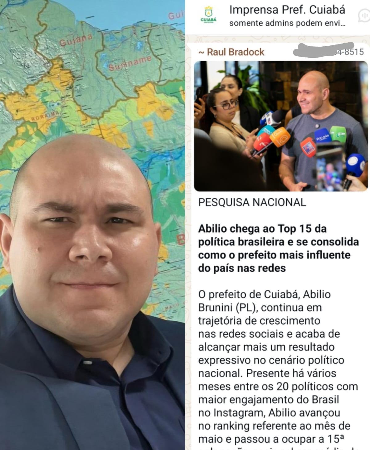 BOLHA DIGITAL - Abilio comemora curtidas enquanto Cuiabá cobra resultados e obras