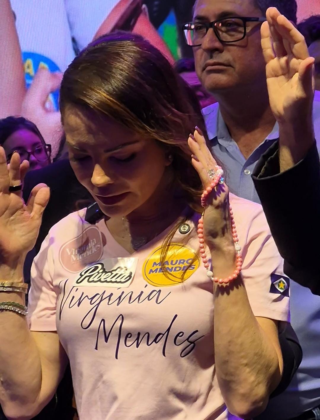 Sem peso político, evento de Mauro e Virginia reúne poucos nomes com mandato