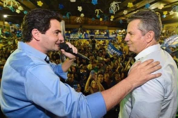 PRESSÃO PELO VICE Mauro faz campanha por Fabio Garcia e "pressiona" Pivetta na escolha de vice