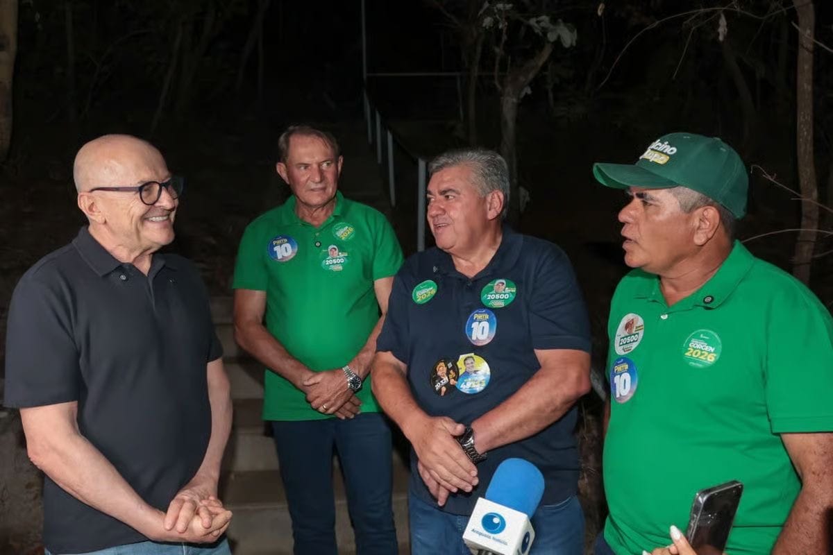 Aliados no Araguaia 'esquecem' Mauro Mendes em ato com Pivetta e evidenciam ruído na campanha